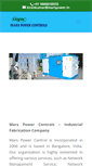 Mobile Screenshot of marspower.in